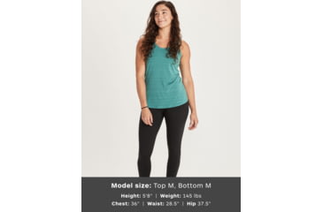 Image of Marmot Aura Tank - Womens, Deep Jungle, Large, 46400-4973-L