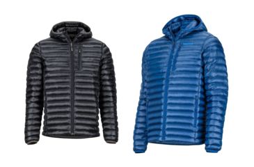 Image of Marmot Avant Featherless Hoody - Men's, Black, Dark Cerulean