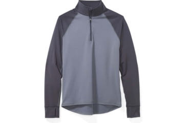 Image of Marmot Baselayer 1/2 Zip - Mens, Steel Onyx/Dark Steel, Large, 82080-1517-L