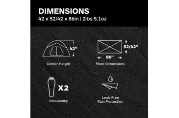 Image of Marmot Bolt Ultralight 2-Person Tent, Dark Citron/Citronelle, One Size, 39000-9819-ONE