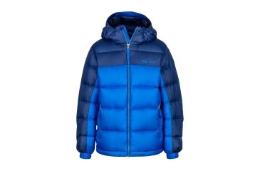 Image of Marmot Boys Guides Down Hoody, True Blue/Arctic Navy, XXL, 73700-3964-XXL