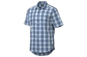 Image of Marmot Brookhurst Short Sleeve - Mens-Peak Blue-Medium