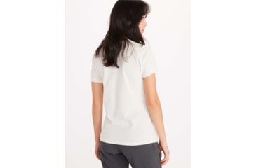 Image of Marmot Coastal Short Sleeve Tee - Womens, Turtle Dove Heather, Large, M11869-3069-L