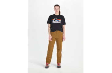 Image of Marmot Coastal Tee Short Sleeve - Womens, Black/Multi, S, M14255-23908S