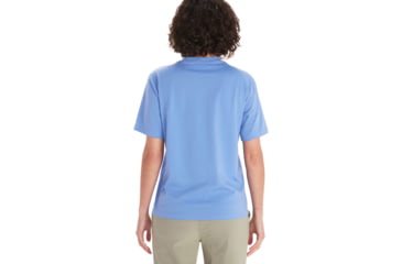 Image of Marmot Coastal Tee Short Sleeve - Womens, Getaway Blue, Medium, M14255-21574-M