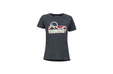Image of Marmot Coastal Tee SS - Womens, Charcoal Heather, Small, 47120-1204-S