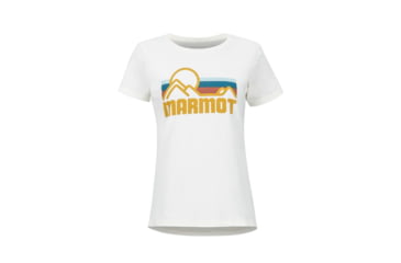 Image of Marmot Coastal Tee SS - Womens, Turtledove Heather, Large, 47120-3069-L