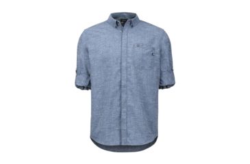 Image of Marmot Cooper Canyon Long Sleeve - Mens, Arctic Navy, Extra Large, 42740-2975-XL