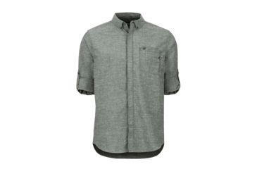 Image of Marmot Cooper Canyon Long Sleeve - Mens, Crocodile, Extra Large, 42740-4764-XL