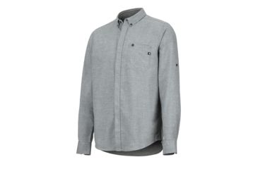 Image of Marmot Cooper Canyon Long Sleeve - Mens, Slate Grey, Small, 42740-1440-S