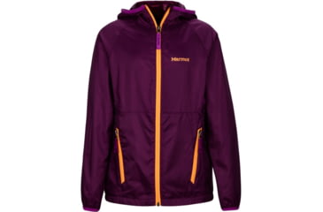 Image of Marmot Demo, Girl's Ether Hoody, Deep Plum/Neon Berry, M 56190-6868-DEMO