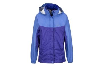 Image of Marmot Demo, Girl's PreCip Jacket, Lilac/Electric Purple, M, 55680-6982-DEMO