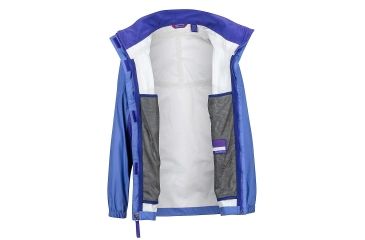 Image of Marmot Demo, Girl's PreCip Jacket, Lilac/Electric Purple, M, 55680-6982-DEMO