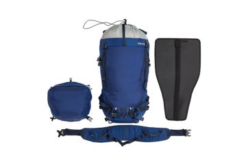 Image of Marmot Eiger 32L Backpack, Estate Blue/Total Eclipse, One Size, 38210-3544-ONE