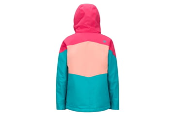 Image of Marmot Elise Jacket - Girls, Blue Tile/Disco Pink, Large, 79870-4962-L