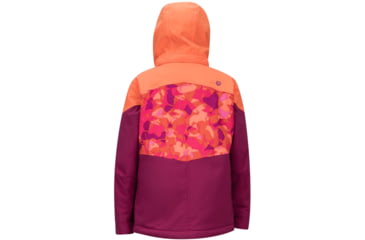 Image of Marmot Elise Jacket - Girls, Purple Berry/Nasturtium, Medium, 79870-7361-PB/N-M