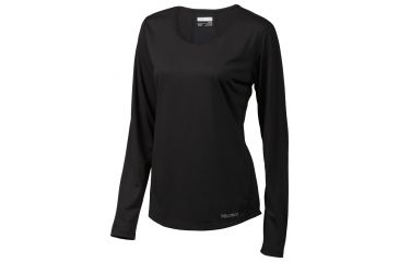 Image of Essential LS - Womens-Black-Large