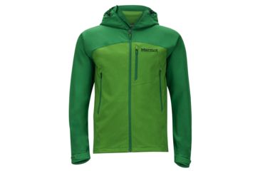 Image of Marmot Estes Hoody - Men's-Kale Green/Green Bean-Medium