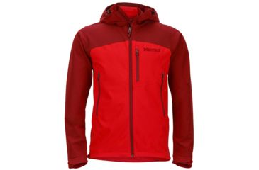 Image of Marmot Estes Hoody - Men's-Team Red/Brick-X-Large
