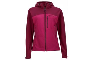Image of Marmot Estes Hoody - Women's-Magenta/Dark Purple-X-Large