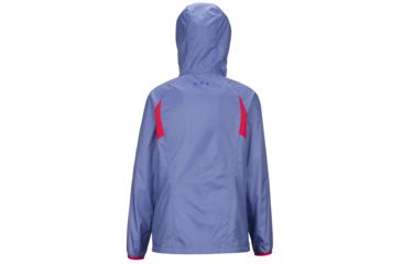 Image of Marmot Ether Hoody - Girl's, Periwinkle/Bright Pink, Large 56190-3770-L