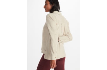 Image of Marmot Fairfax Boyfriend Midweight Flannel - Womens, Sandbar, Extra Small, M10643-7829-XS