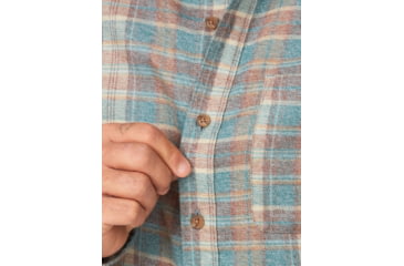 Image of Marmot Fairfax Novelty Heathered Lightweight Long Sleeve Flannel - Mens, Dark Jungle, 2XL, M14917-22261-XXL