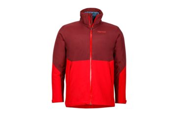 Image of Marmot Featherless Component Jacket - Men's-Port/Team Red-Medium