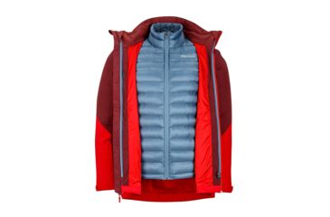 Image of Marmot Featherless Component Jacket - Men's-Port/Team Red-Medium