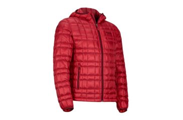 Image of Marmot Featherless Hoody - Men's-Team Red-Medium