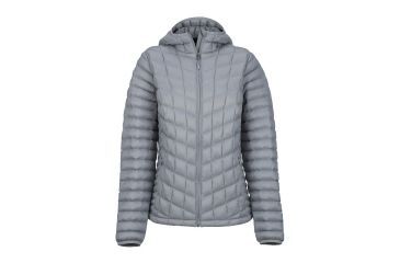 Image of Marmot Featherless Insulated Hoody - Womens, Grey Storm, Extra Small, 78920-1620-XS