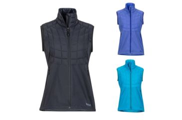 Image of Marmot Featherless Trail Insulated Vest - Womens, Black, Lilac, Oceanic