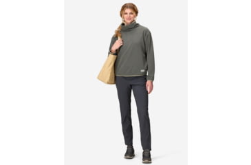 Image of Marmot Felton Fleece Cowl Neck - Womens, Shale Grey Heather, Large, 195115370541
