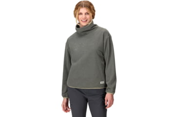 Image of Marmot Felton Fleece Cowl Neck - Womens, Shale Grey Heather, Large, 195115370541