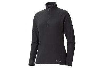 Image of Marmot Flashpoint Half Zip Ws - Black S