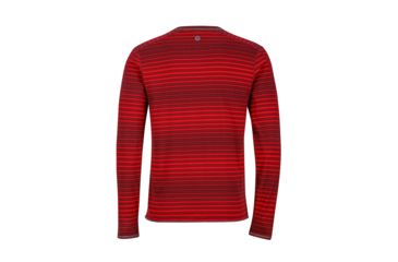 Image of Marmot Folsom Reversible Long Sleeve Shirt - Men's, Port, Small 44720-6245-S