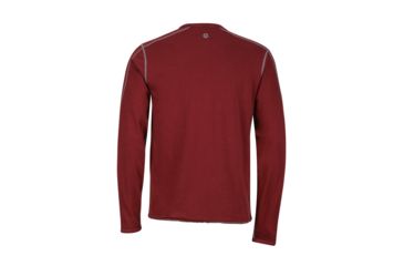 Image of Marmot Folsom Reversible Long Sleeve Shirt - Men's, Port, Small 44720-6245-S