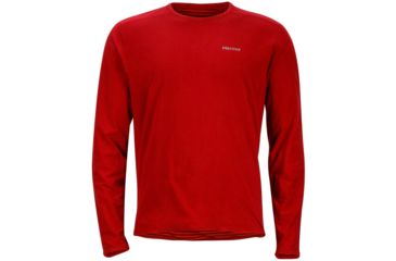 Image of Marmot Folsom Reversible Long Sleeve Shirt - Men's-Brick-Medium