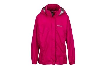 Image of Marmot Girls Precip Jacket, Sangria, Small 55680-6119-S