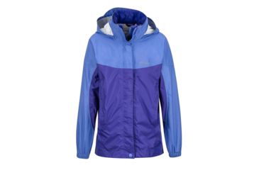 Image of Marmot Girls Precip Jacket, Lilac/Electric Purple, Extra Small 55680-6982-XS
