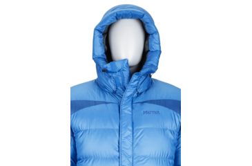 Image of Marmot Greenland Baffled Jacket - Men's, Clear Blue/Dark Cerulean, Medium 5067-3692-M