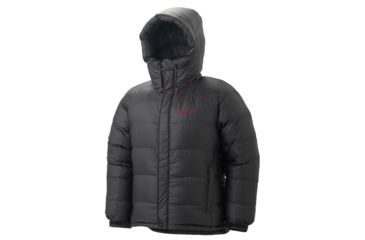 Image of Marmot Greenland Baffled Jacket - Men's-Large-Team Red/Sunset Orange