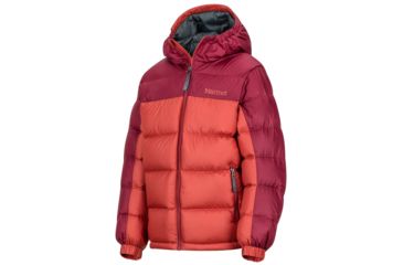 Image of Marmot Guides Down Hoody - Boys, Auburn/Madder Red, M, 73700-9770-M