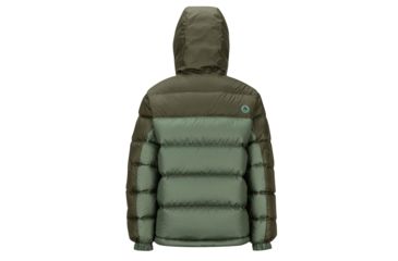 Image of Marmot Guides Down Hoody - Boys, Crocodile/Rosin Green, Large, 73700-4850-L
