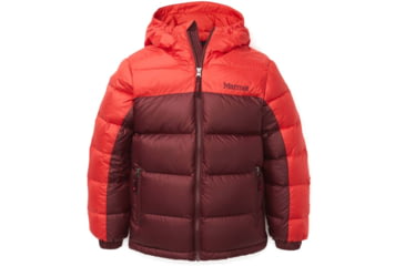 Image of Marmot Guides Down Hoody - Kids, Port Royal/Cairo, Medium, 73700-20705-M