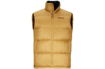 Image of Marmot Guides Down Vest - Men's-Golden Bronze-Medium