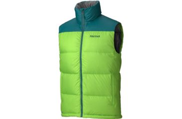 Image of Marmot Guides Down Vest - Men's-Small-Cinder/Slate Grey