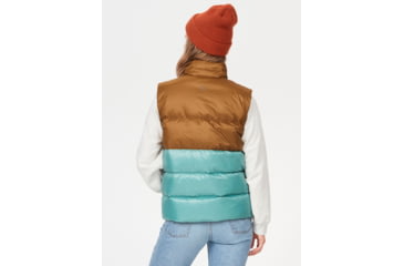 Image of Marmot Guides Down Vest - Womens, Hazel/Blue Agave, Small, M14839-22493-S
