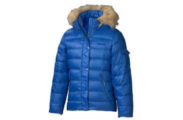 Image of Marmot Hailey Jacket - Girl's-Blue Bay-X-Small