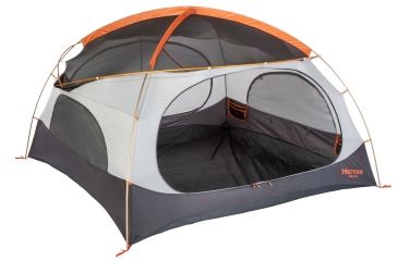 Image of Marmot Halo Tent - 4 Person, Tangelo/Rusted Orange, One Size, 889169250927
